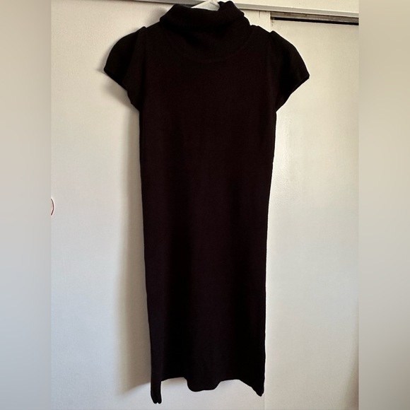 Amisu Knit Turtle Neck Mini Dress - Picture 2 of 9